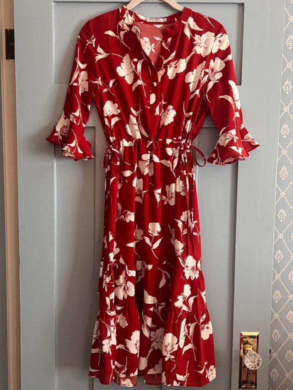 Reformation Petites Women's Red Dress